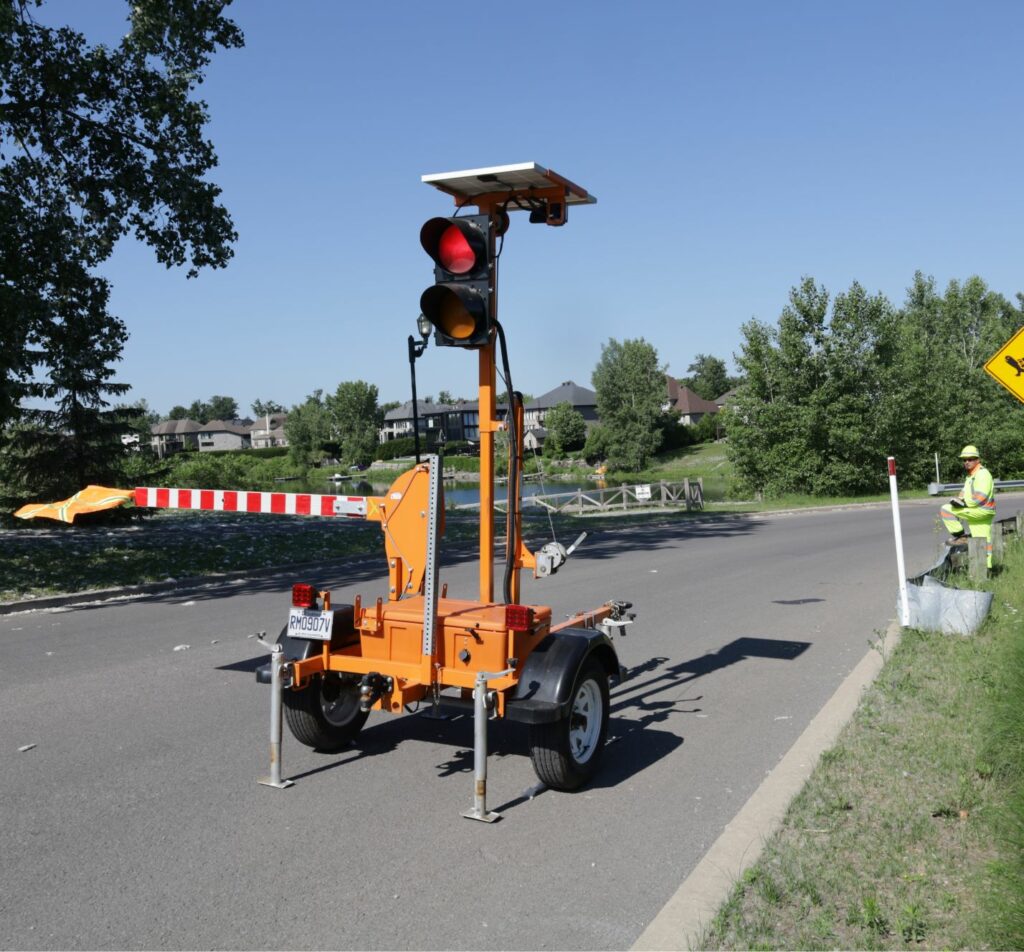 Borne automatique